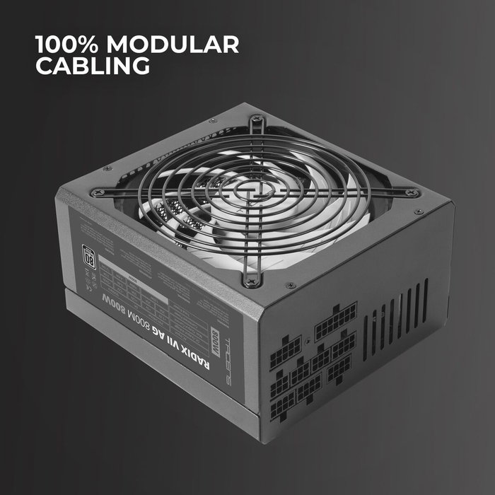 Tacens Radix VII AG 800M 800W 80PLUS Silver Modular ATX