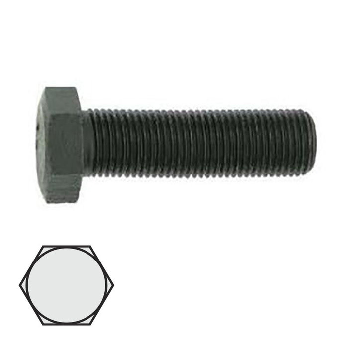 DUVER Tornillo Cabeza Hexagonal DIN 931 M-8 Negro 45mm DUVER Tornillo Cabeza Hexagonal DIN 931 M-8 Negro 45mm