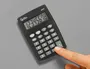 Liderpapel Calculadora de Bolsillo xf01 8 Dígitos Pilas Color Negro 99x64x9 mm