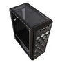 Nfortec Caja Gaming Azir ATX Negra - Torre Media con 4 Ventiladores A-RGB, Cristal Templado, Soporta Placas ATX, 330mm GPU, Ref. NF-CS-AZIR-B
