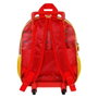 One Piece Mochila 3D con Ruedas Pequeña Luffy Rojo