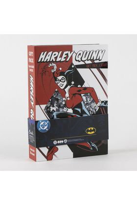 Cerdá Pack de 3 pares de calcetines Harley Quinn DC Comics, talla 36-43