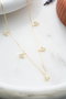 Heliophilia Silver NRZ999085 Collar de Plata de Ley 925 con Baño de Oro y Circonita