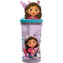 Safta Vaso con Figurita 3D Gabby's Dollhouse Party 360ml
