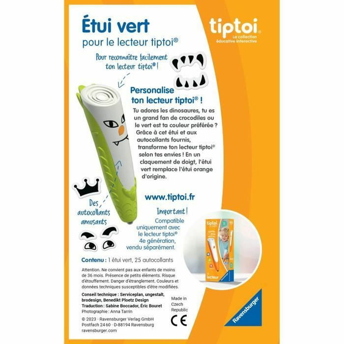 Ravensburger Estuche tiptoi Verde