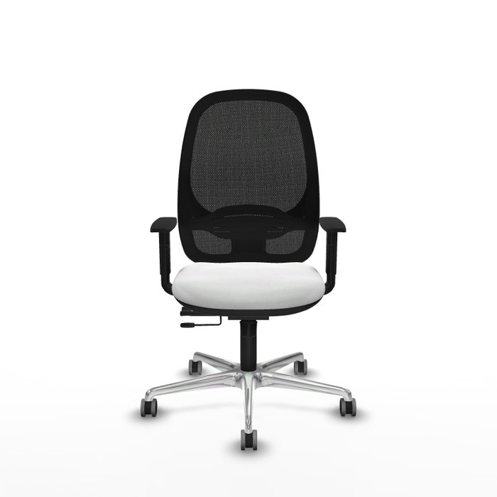 PIQUERAS Y CRESPO Silla de oficina Cilanco Blanco y Negro PIQUERAS Y CRESPO Silla de oficina Cilanco Blanco y Negro