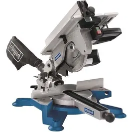 Scheppach Sierra Ingletadora Pendular HM100T 254 mm 1800 W con Mesa Superior