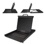 StarTech Consola KVM de 16 puertos con monitor LCD de 19 pulgadas RKCONS1916K