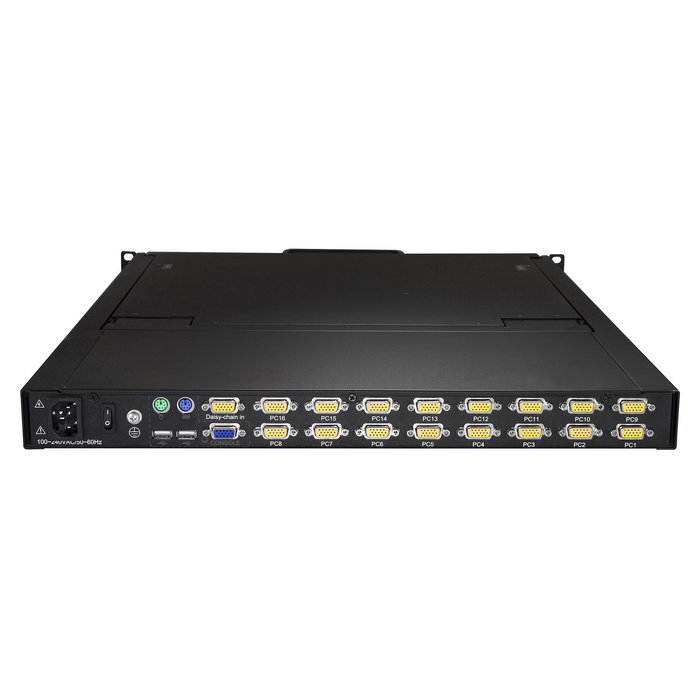 StarTech 1 HE 16 Port KVM Konsole für Server Racks - 48,26 cm 19 Zoll