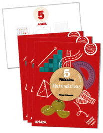ANAYA, MATEMÁTICAS 5ºPRIMARIA TRIMESTRAL +MAT.MANIPULATIVO. OPERACIÓN MUNDO. ANDALUCÍA 2023