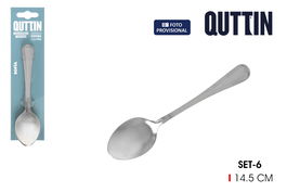 Inde Set 6 Cucharas Postre Sofia 1.5 mm (12 Cajas)