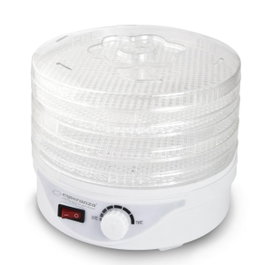 Esperanza EKD003 Deshidratador de Alimentos Blanco y Transparente 250 W