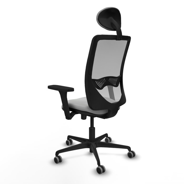 PIQUERAS Y CRESPO Silla de oficina Zulema con mecanismo Sincro/Traslack, Gris claro y Gris PIQUERAS Y CRESPO Silla de oficina Zulema con mecanismo Sincro/Traslack, Gris claro y Gris