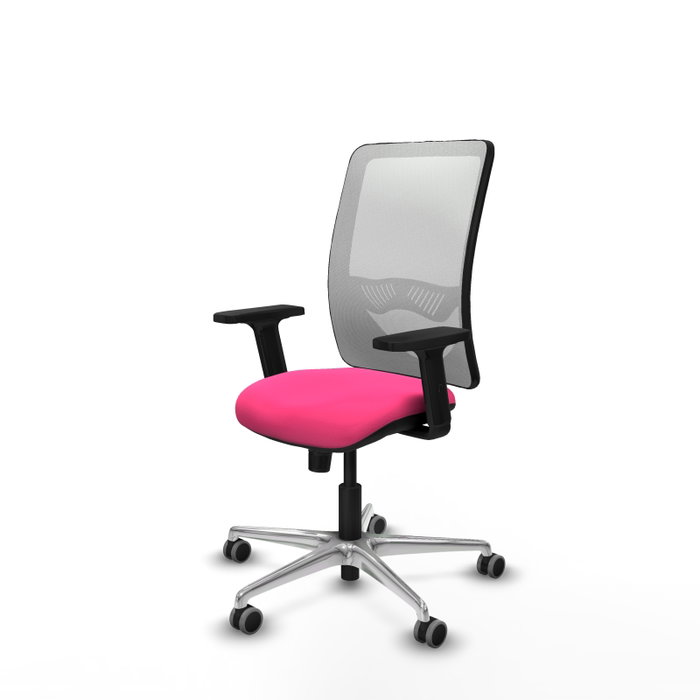 PIQUERAS Y CRESPO Silla de oficina Zulema Rosa y Blanco PIQUERAS Y CRESPO Silla de oficina Zulema Rosa y Blanco