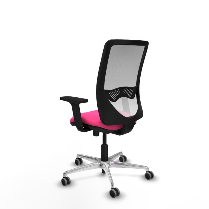 PIQUERAS Y CRESPO Silla de oficina Zulema Rosa y Blanco PIQUERAS Y CRESPO Silla de oficina Zulema Rosa y Blanco