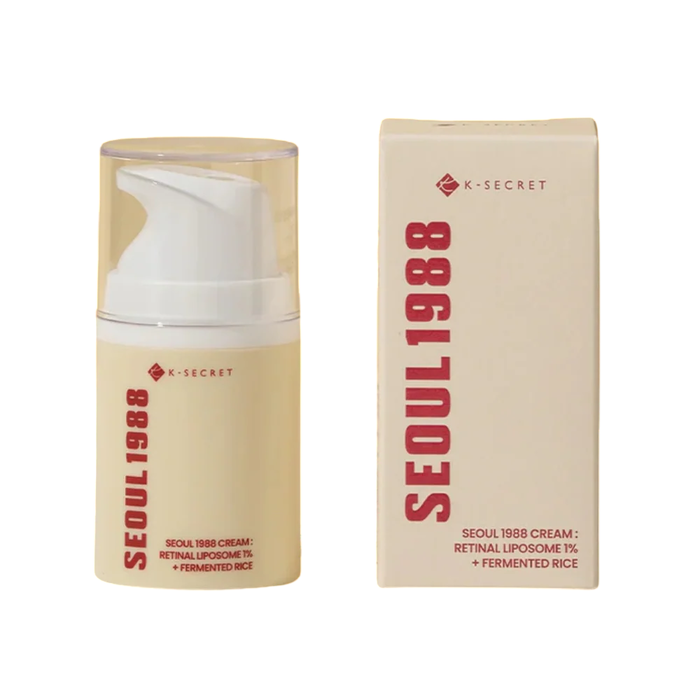K-Secret Seoul 1988 Retinal Liposome + Fermented Rice Crema Facial Antiarrugas 50ml K-Secret Seoul 1988 Retinal Liposome + Fermented Rice Crema Facial Antiarrugas 50ml