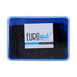 Eurostil Horquillas Invisibles Negro 40 mm 500 unidades