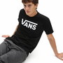 Camiseta de Manga Corta Hombre Vans Mn Classic Blanco Negro
