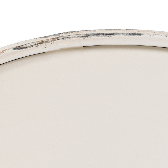Ixia Mesa de Centro Crema Metal 75 x 75 x 50 cm Ixia Mesa de Centro Crema Metal 75 x 75 x 50 cm
