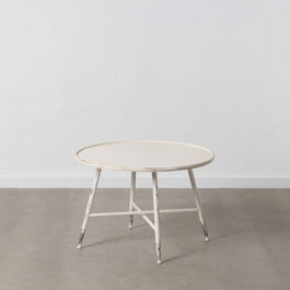 Mesa de Centro Crema 75 x 75 x 50 cm