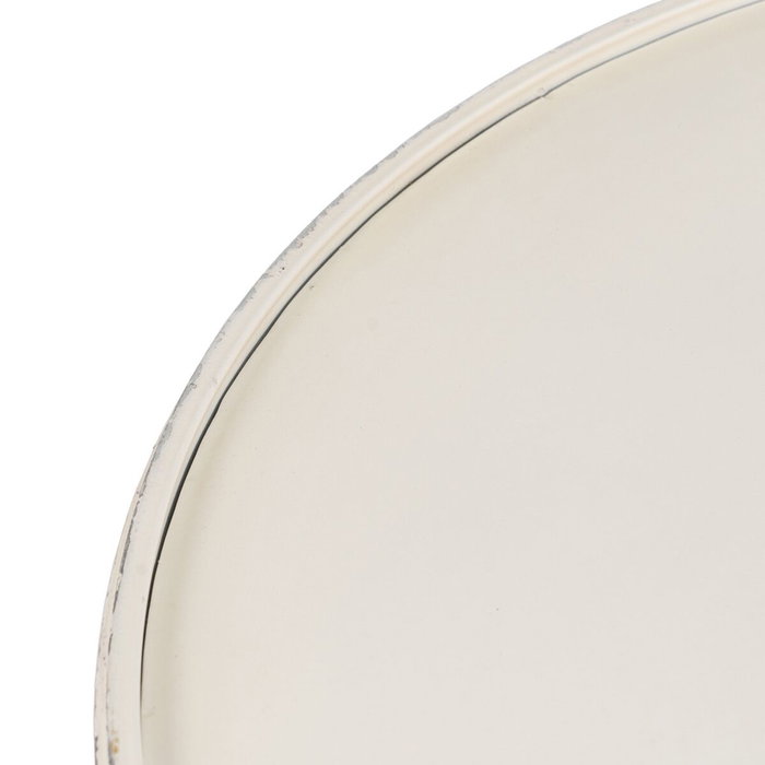 Ixia Mesa de Centro Crema Metal 75 x 75 x 50 cm Ixia Mesa de Centro Crema Metal 75 x 75 x 50 cm