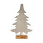 Krist+ Árbol Metal Plata Mate 26 cm (Set de 6)