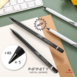 ROYMART 24 Lápices Infinity Round Metal Body Colores Surtidos