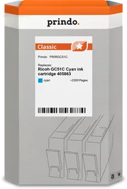 Prindo Cartucho de tinta cian PRIRGC51C Classic