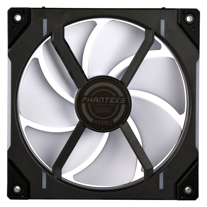 Phanteks D30-140 PWM Regular DRGB schwarz/weiß Pack de 3