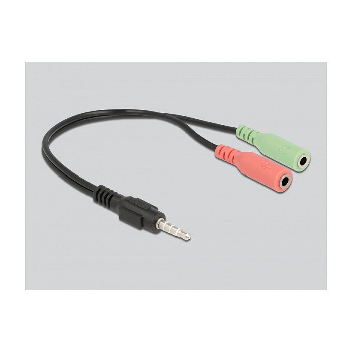 DeLOCK Micrófono Profesional para Podcasting con Conector XLR y Adaptador para Smartphone/Tablet