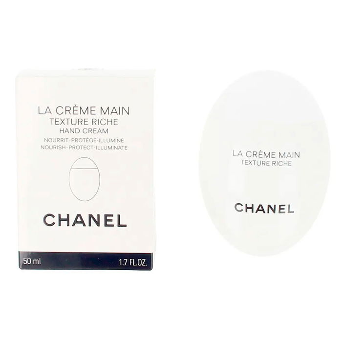 Chanel LA CRÈME MAIN texture riche 50 ml - Crema de Manos Reparadora e Hidratante con Textura Rica