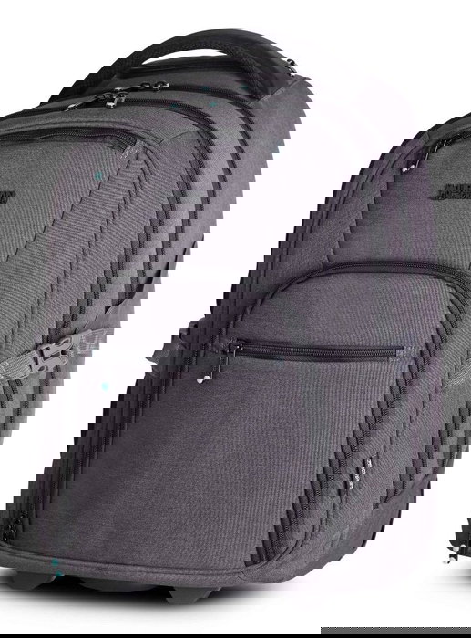 Urban Factory TPE15UF Trolley Mochila de Viaje con Ruedas para Portátil de 16", Gris, Material rPET Reciclado Urban Factory TPE15UF Trolley Mochila de Viaje con Ruedas para Portátil de 16", Gris, Material rPET Reciclado