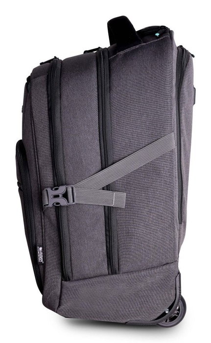 Urban Factory TPE15UF Trolley Mochila de Viaje con Ruedas para Portátil de 16", Gris, Material rPET Reciclado Urban Factory TPE15UF Trolley Mochila de Viaje con Ruedas para Portátil de 16", Gris, Material rPET Reciclado