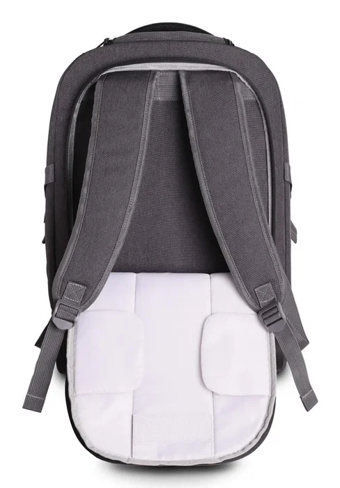 Urban Factory TPE15UF Trolley Mochila de Viaje con Ruedas para Portátil de 16", Gris, Material rPET Reciclado Urban Factory TPE15UF Trolley Mochila de Viaje con Ruedas para Portátil de 16", Gris, Material rPET Reciclado