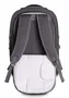 Urban Factory TPE15UF Trolley Mochila de Viaje con Ruedas para Portátil de 16", Gris, Material rPET Reciclado