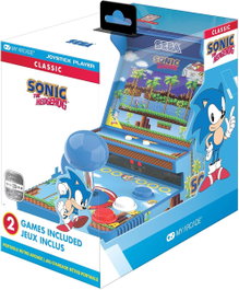 MY-MY ARCADE GAMING My Arcade Portable Retro Arcade Joystick Player Sonic the Hedgehog (2 Juegos Incluidos)