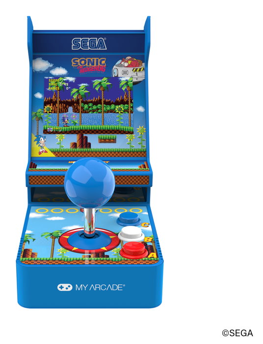 MY-MY ARCADE GAMING My Arcade Portable Retro Arcade Joystick Player Sonic the Hedgehog (2 Juegos Incluidos)