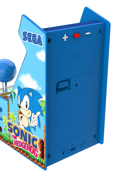 MY-MY ARCADE GAMING My Arcade Portable Retro Arcade Joystick Player Sonic the Hedgehog (2 Juegos Incluidos)
