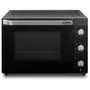 Delonghi Minihorno EO40123.S con Ventilador, Rostizador, 40L, 2000W, Negro