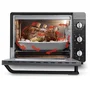 Delonghi Minihorno EO40123.S con Ventilador, Rostizador, 40L, 2000W, Negro