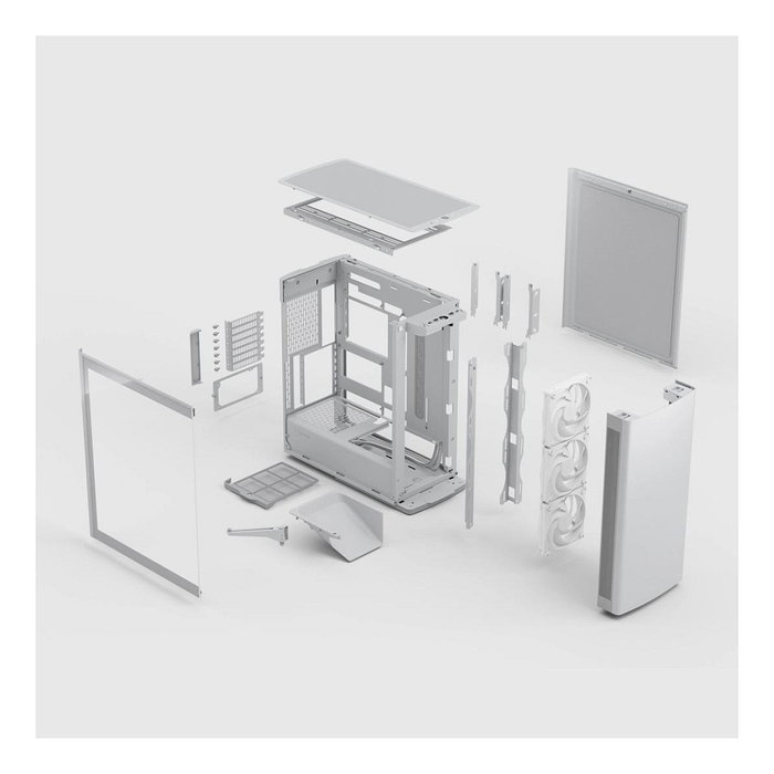 Fractal Design Define One Light TG Clear Tint Blanco Fractal Design Define One Light TG Clear Tint Blanco