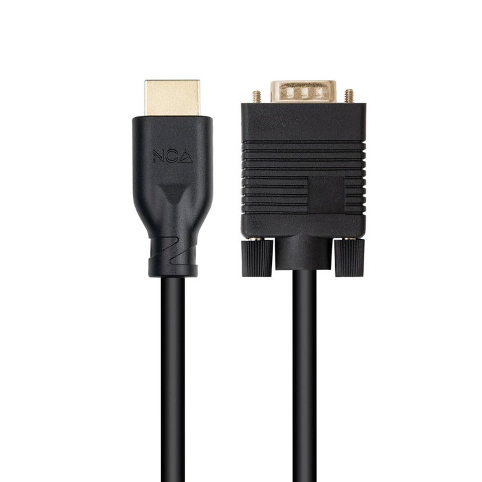 Nanocable Conversor VGA Macho a HDMI Macho 1.8m Negro