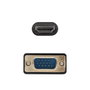 Nanocable Conversor VGA Macho a HDMI Macho 1.8m Negro