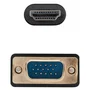 Nano Cable 10.15.4602 Cable Conversor VGA Macho a HDMI Macho 1.8m Negro