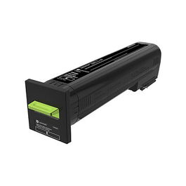 Lexmark 72K2XK0 Toner Negro Alto Rendimiento 33000 Páginas Original Compatible con CX860, CX825, CX820, CS820