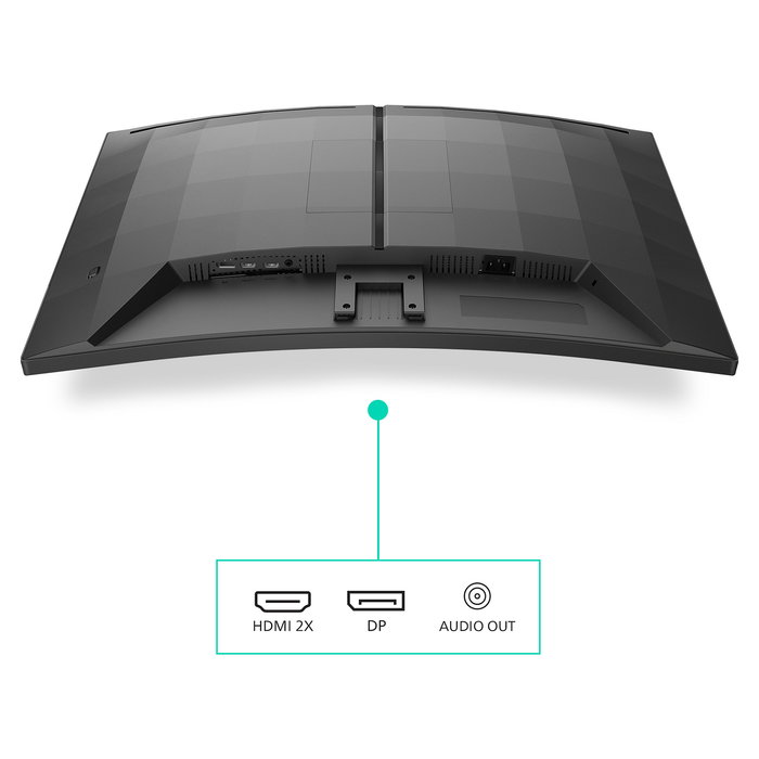 Philips Evnia 32M2C3500L/00 Monitor Gaming Curvo 31.5" QHD (2560x1440) Fast VA 180Hz 0.5ms AMD FreeSync HDR10 1500R Negro