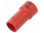 WIHA ElectricVario Vaso Aislado 6-angulos HEX 13mm 1/4 Herramienta para Electricistas