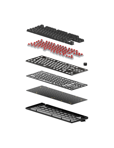 Newskill Serike TKL V2 Teclado Gaming Mecánico Tenkeyless 88 Teclas Aluminio RGB Switches NewSwitch Rojos Intercambiables Hot-Swap ISO Español Newskill Serike TKL V2 Teclado Gaming Mecánico Tenkeyless 88 Teclas Aluminio RGB Switches NewSwitch Rojos Intercambiables Hot-Swap ISO Español