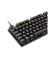 Newskill Serike TKL V2 Teclado Gaming Mecánico Tenkeyless 88 Teclas Aluminio RGB Switches NewSwitch Rojos Intercambiables Hot-Swap ISO Español