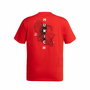 Camiseta Deportiva de Manga Corta Munich Rojo
